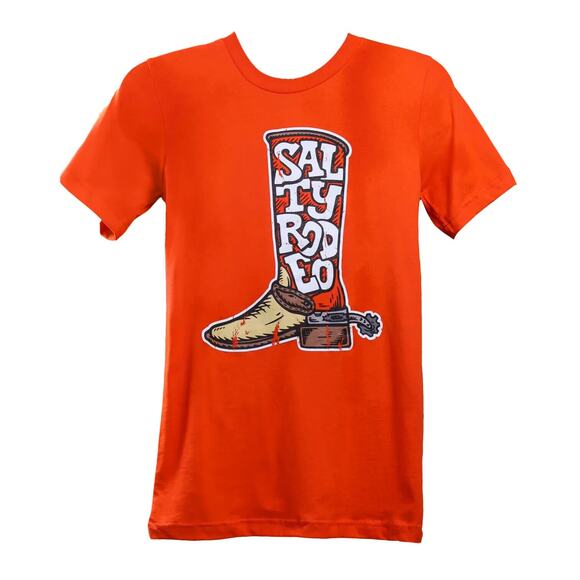 Salty Rodeo Red Guz Tee Unisex‎ 2XL Western Culture Quality T-Shirt Ranch Wear - Picture 1 of 10
